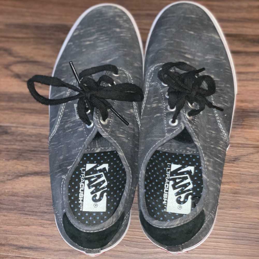 Chima Ferguson Heather Gray Ultracush Vans